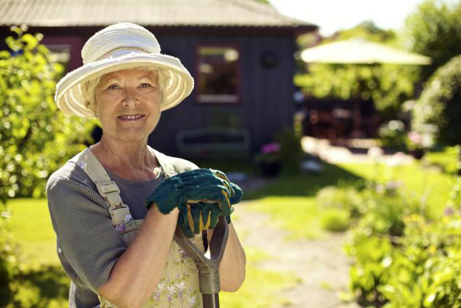 Woman Garden